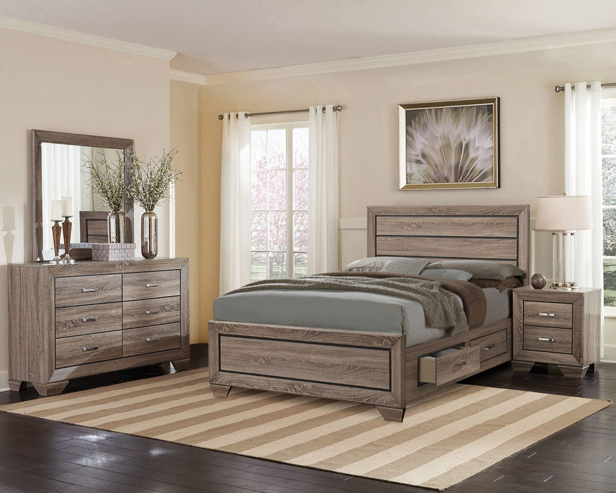 Kauffman Panel Platform Storage Bed