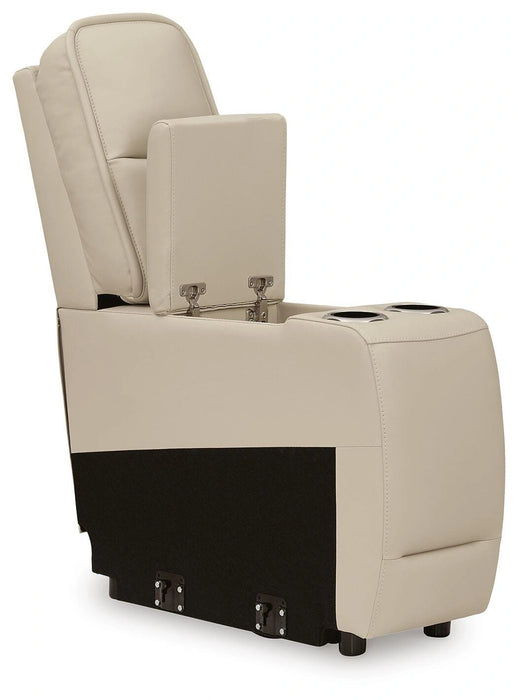 Double Deal Reclining Sectional with Console