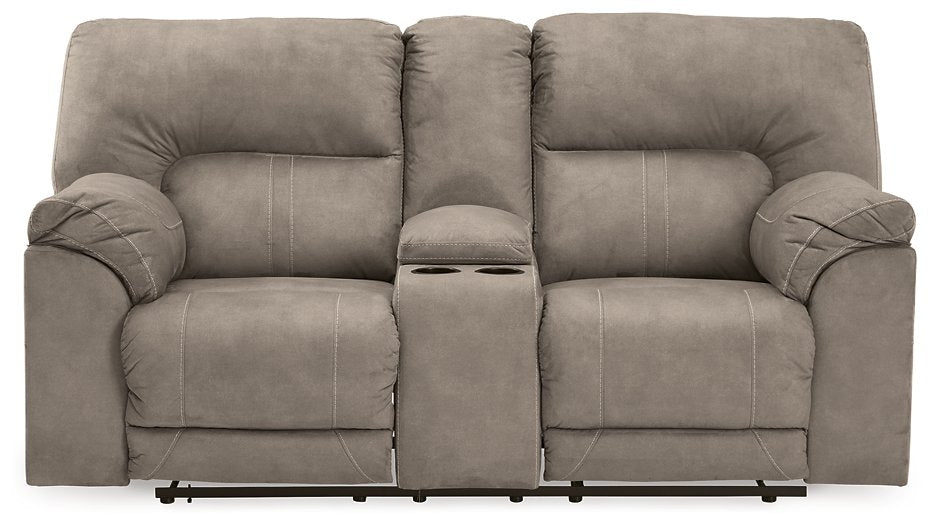 Cavalcade Power Reclining Loveseat with Console