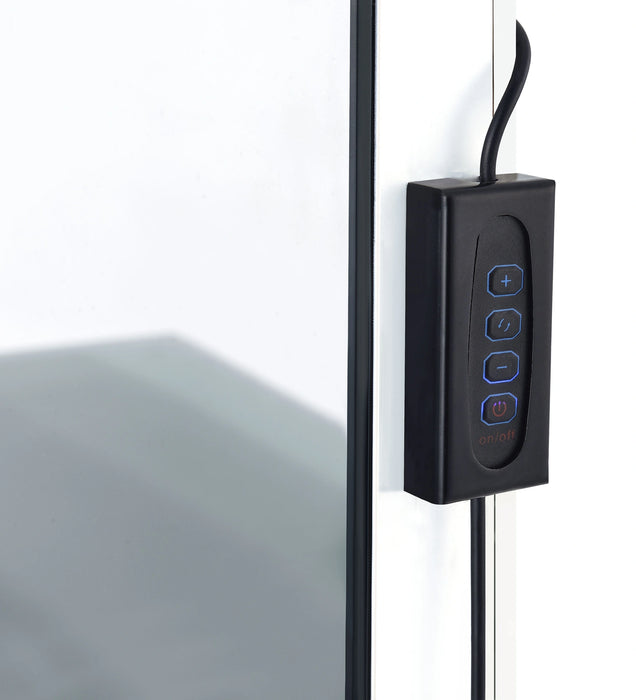 Eliza Makeup Vanity Table with LED Mirror and Stool