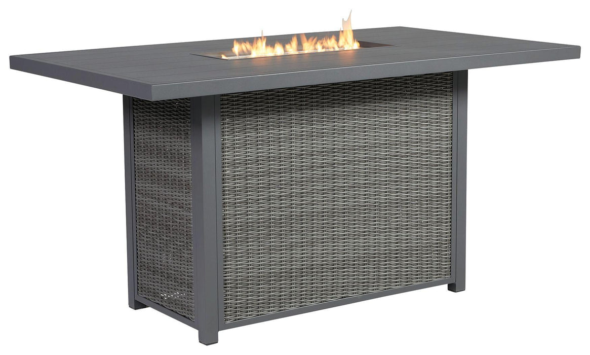 Palazzo - Rect Bar Table W/fire Pit