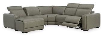 Correze Power Reclining Sectional with Chaise