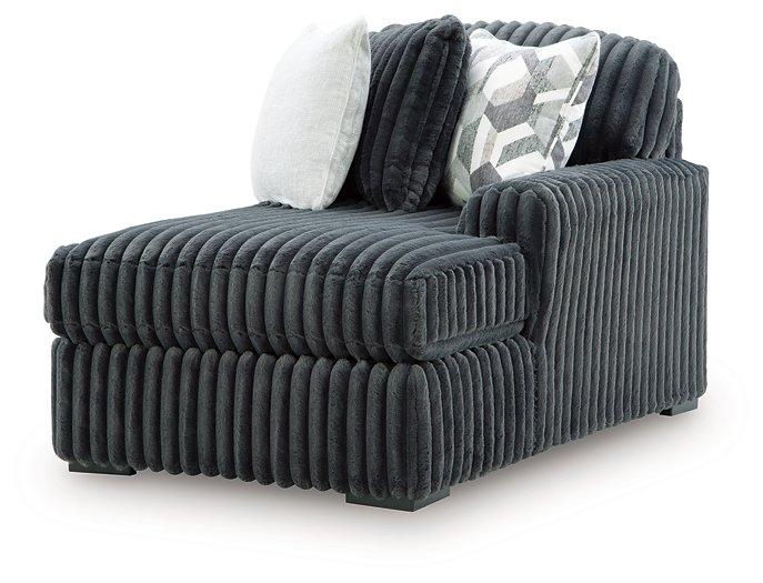 Midnight-Madness Sectional Sofa with Chaise