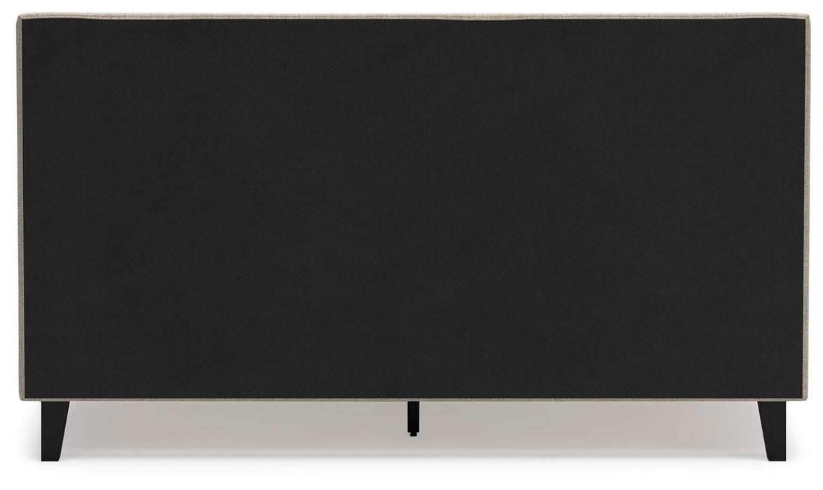 Cielden Upholstered Bed with Roll Slats