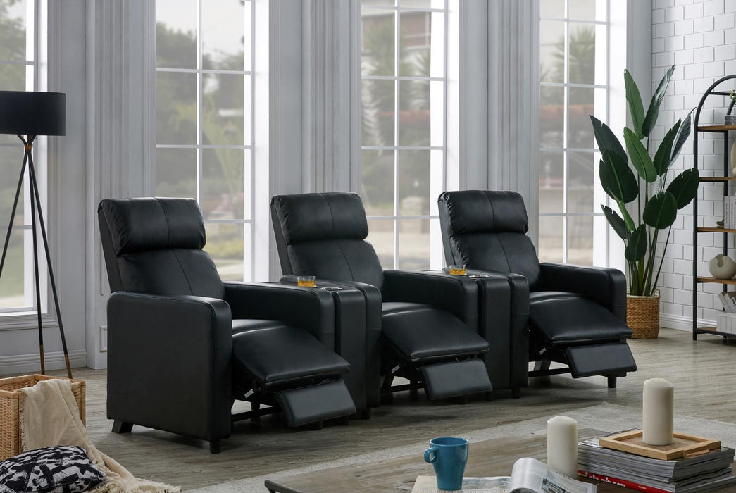 600181-S3A 5 PC 3-SEATER HOME THEATER