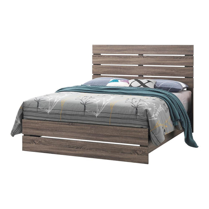 Brantford Eastern King & Queen Panel Bed Barrel Oak