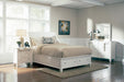 G201309Q-S5 Sandy Beach White Queen Five-Piece Bedroom Set image