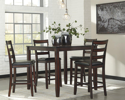 Coviar Counter Height Dining Table and Bar Stools (Set of 5) image