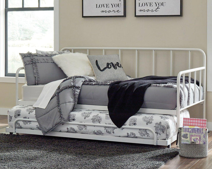 Trentlore Twin Metal Day Bed with Trundle image