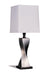 Accent Contemporary Antique Silver Table Lamp image