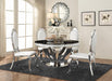 Anchorage Hollywood Glam Silver Dining Table image