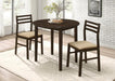 G130005 Casual Cappuccino Three-Piece Dining Set image