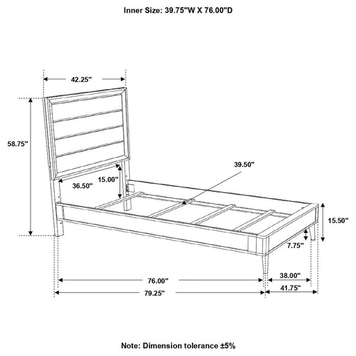 G222703 Twin Bed image