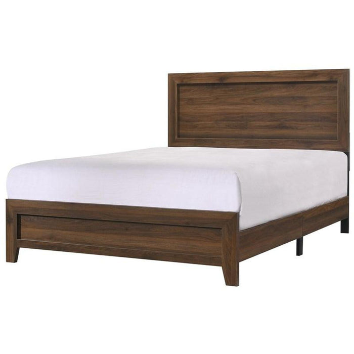 Crown Mark Millie Twin Panel Bed in Brown Cherry B9250-T-BED image